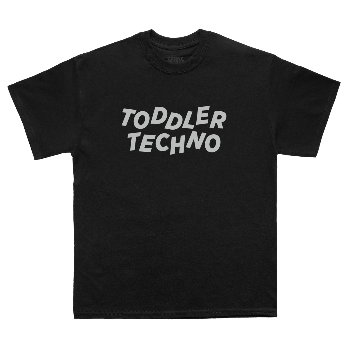 TODDLER TECHNO ADULT TEE - BLACK