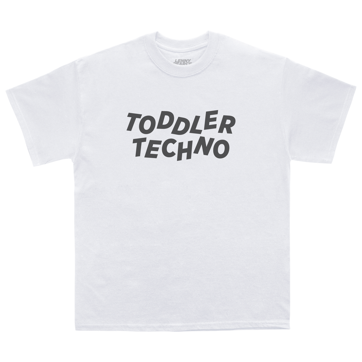 TODDLER TECHNO ADULT TEE - WHITE