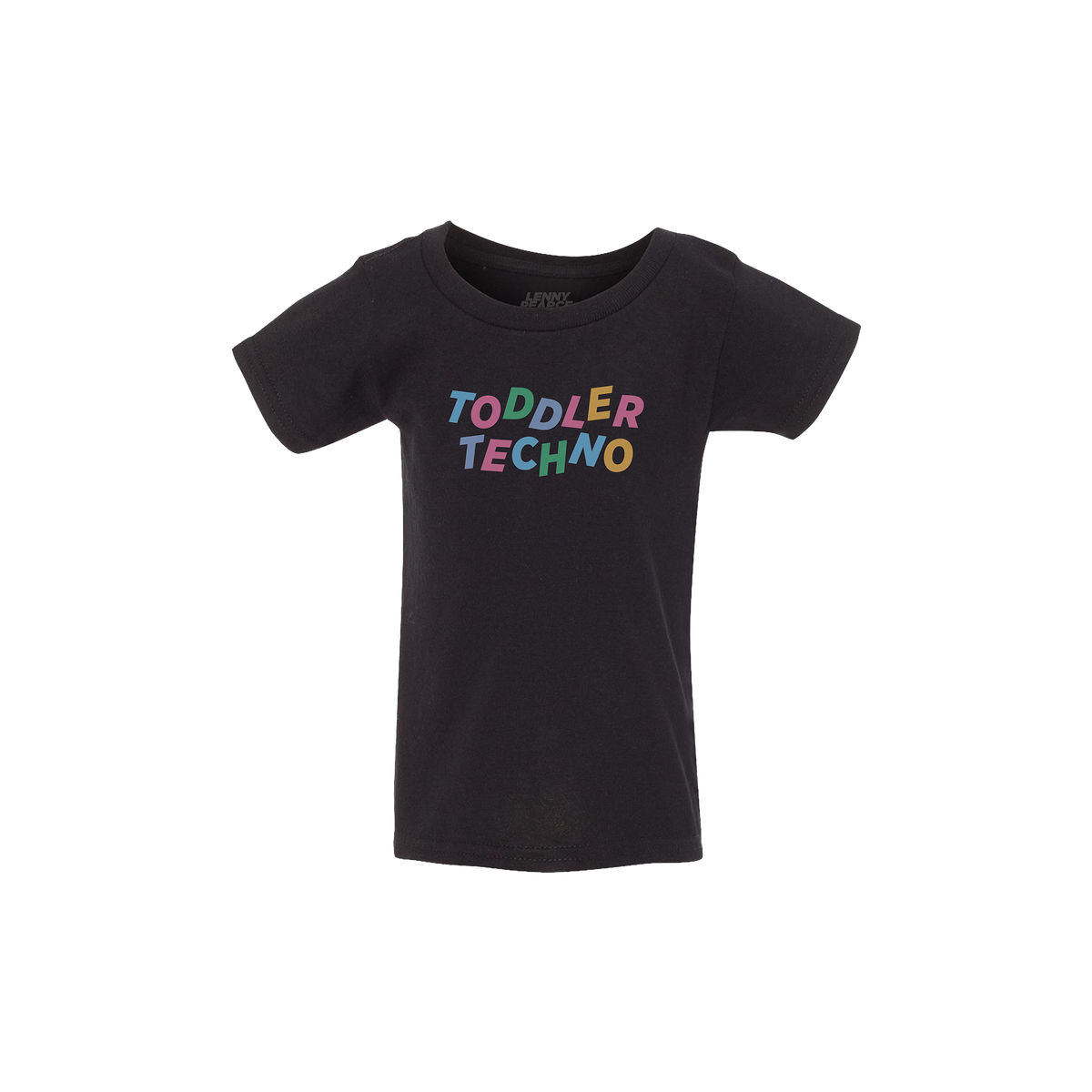TODDLER TECHNO KIDS TEE - BLACK