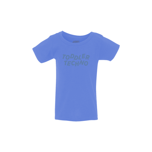 TODDLER TECHNO KIDS TEE - BLUE