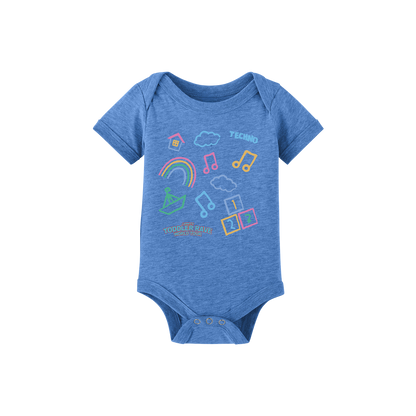 SKETCHES ONESIE - BLUE