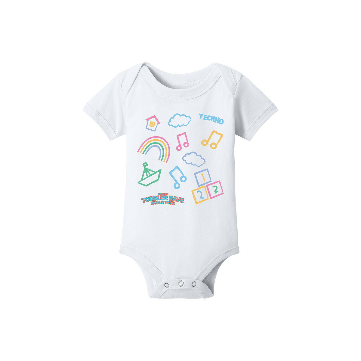 SKETCHES ONESIE - WHITE